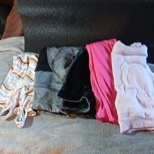 Assorted Clothing Bundle with Pink and Gray Items